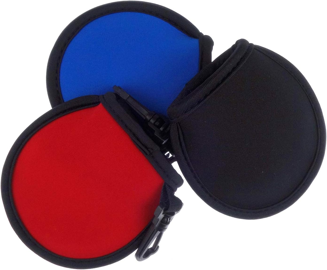 3 Pack Portable Pocket Golf Ball Washer Golf Ball Cleaner Pouch