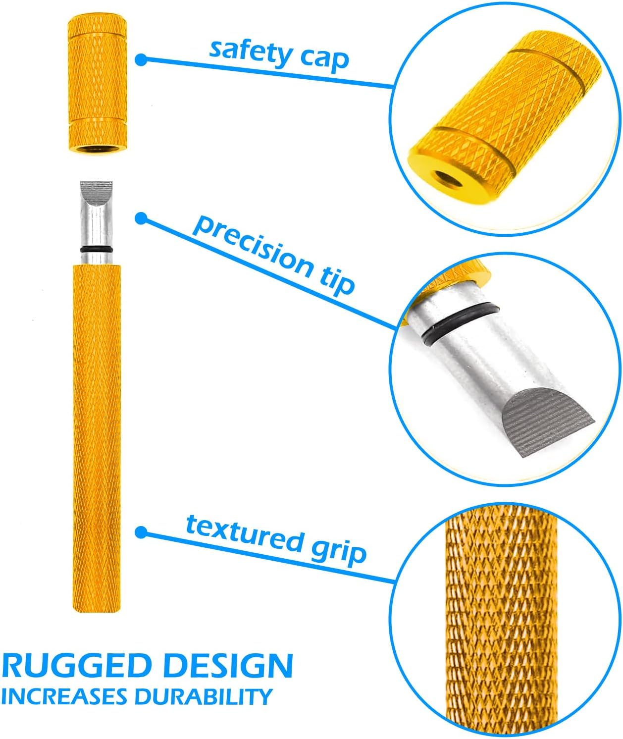 Golf Club Grove Sharpener,Golf Club Grove Cleaner, Re-Grooving and Cleaning Tool for Wedges and Irons, Optimal Backspin on Golf Ball for Precision Shots 5 Colors to Choose from