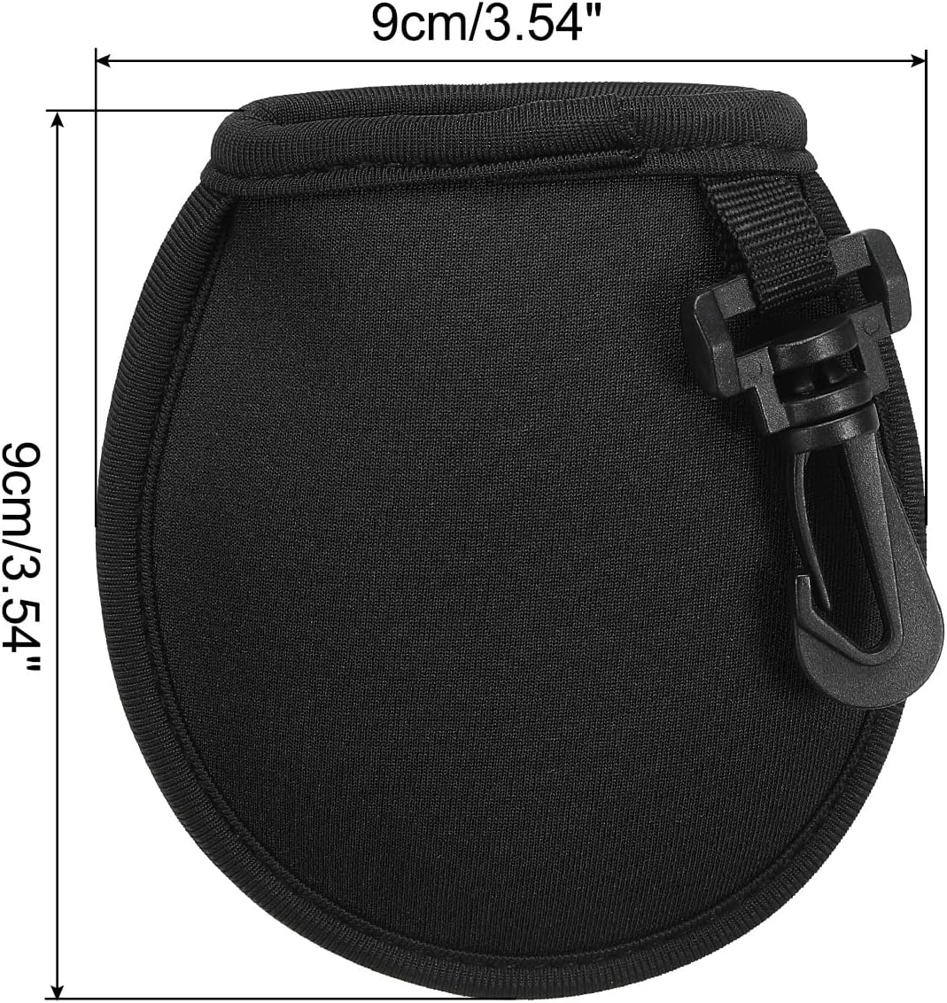 PATIKIL Golf Ball Washer Pouch, Portable Golf Balls Cleaner Pocket Bag with Hanging Clip for Women Golf Exercise