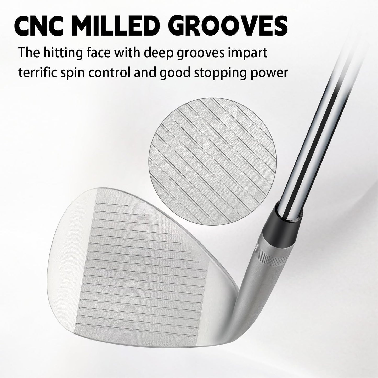 Forged Golf Wedge Set for Men or Individual 48/50/52/54/56/58/60/68/70/72 Degree RH Gap Wedge Sand Wedge Easily Escape from Bunker,Milled Face for More Spin