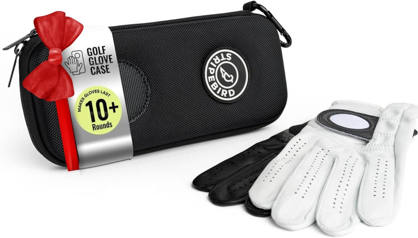 Stripebird - Original Performance Golf Glove Holder - Protect and Keep Gloves Dry - Moisture Free Storage Organizer Case