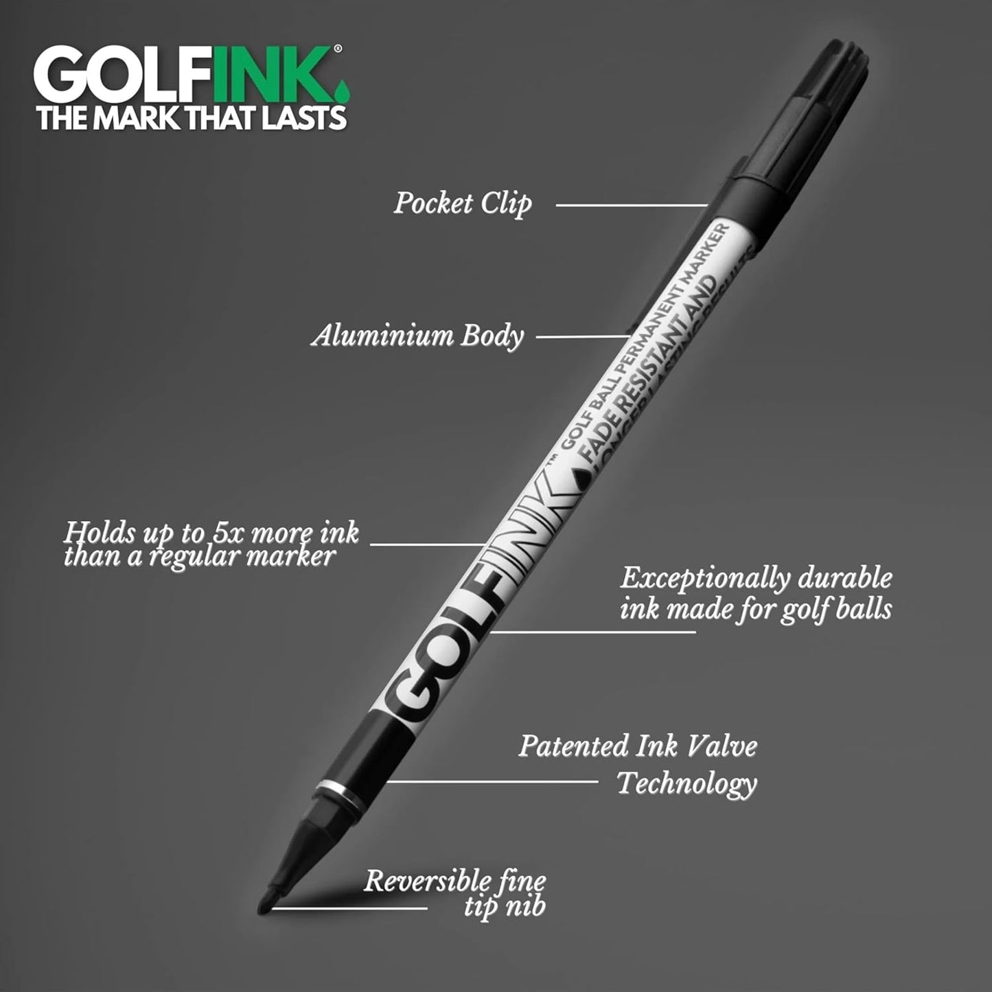 FLIGHTPATH Golf Ball Marker Pens