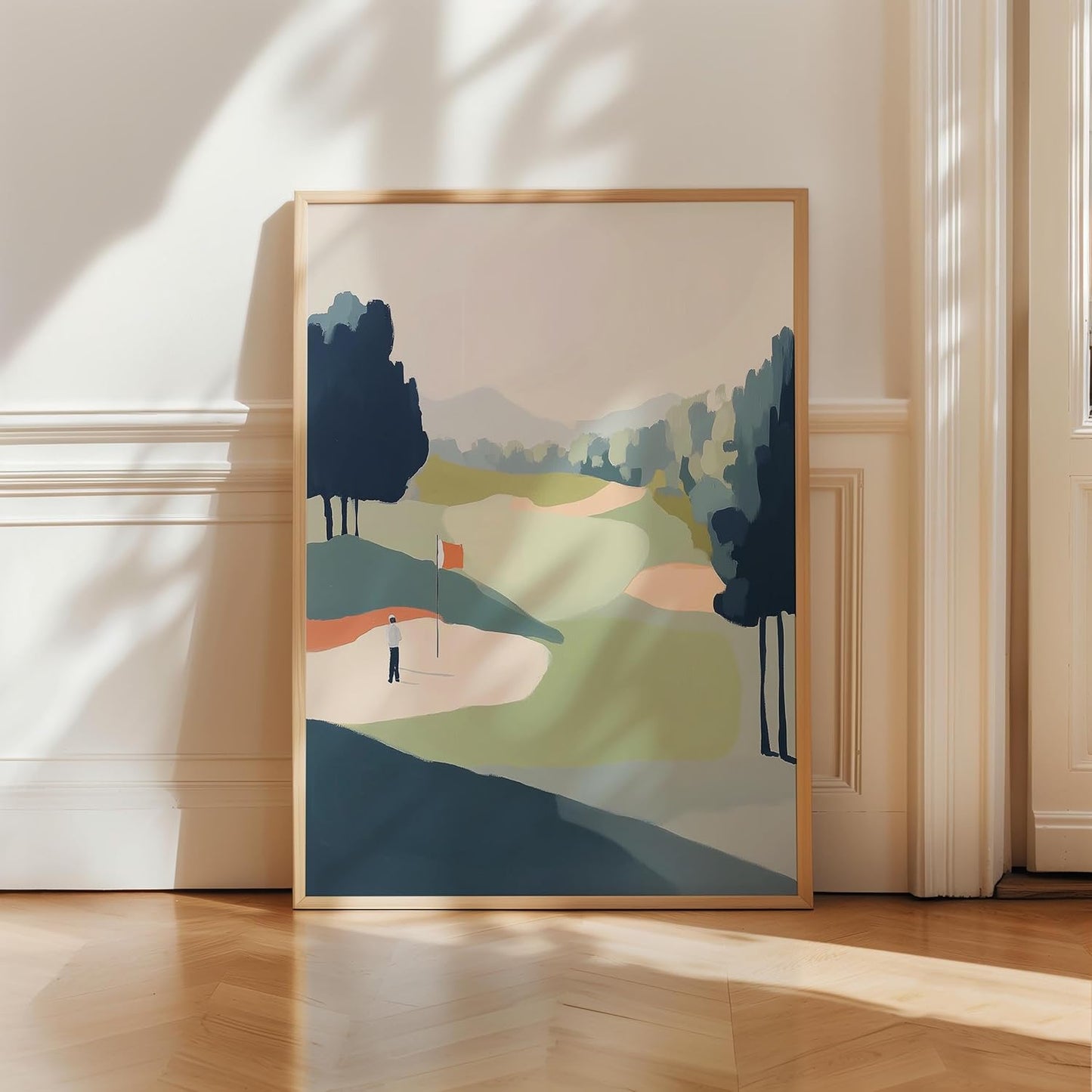 Golf Impressionist Art Print Posters - Premium Giclee Fine Art Prints - Sporty and Sophisticated Home Decor Posters, Golfer Art Prints for Home and Office Decor - Vintage Aesthetic, Ready to Frame