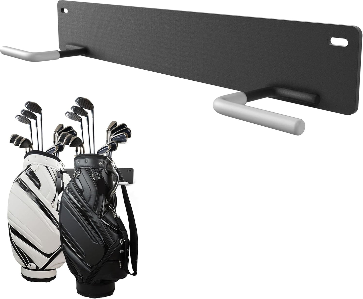 Blat Blat Golf Bag Organizer - Wall Mount Rack for Garage, Expand Storage Space
