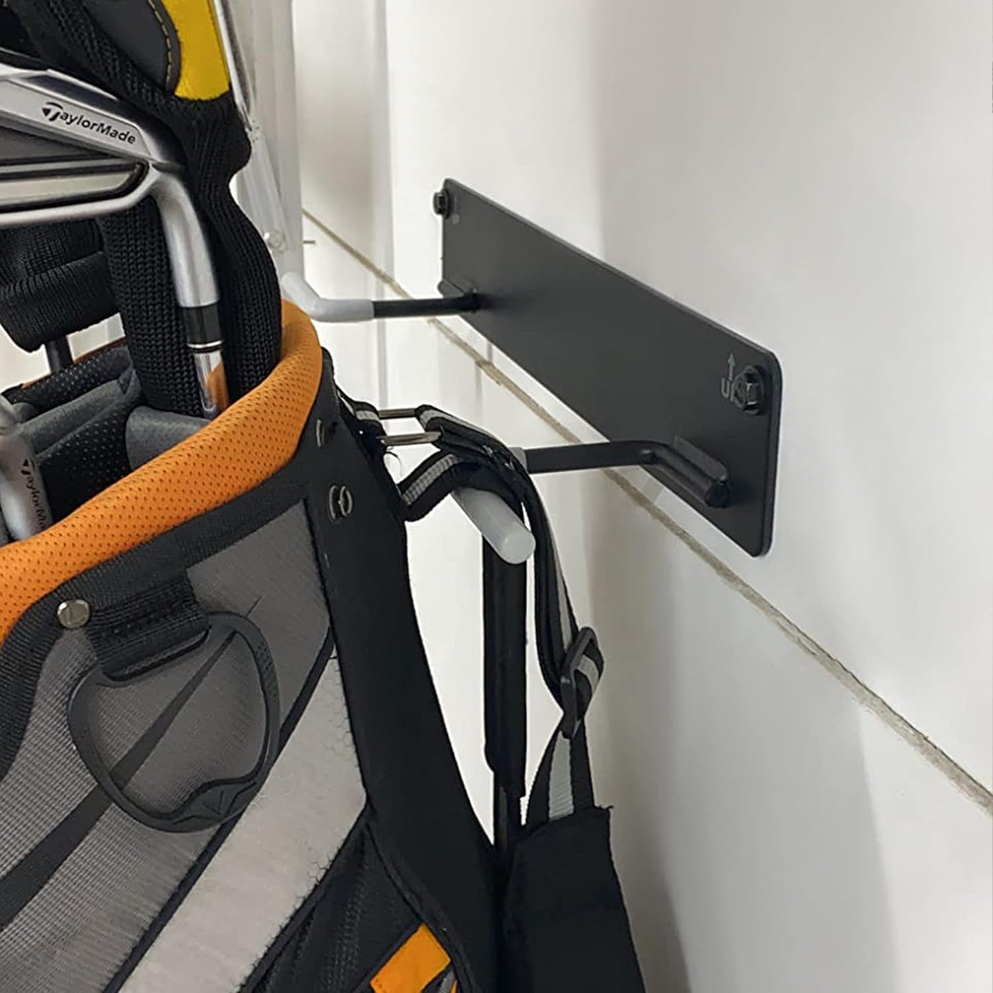 Blat Blat Golf Bag Organizer - Wall Mount Rack for Garage, Expand Storage Space