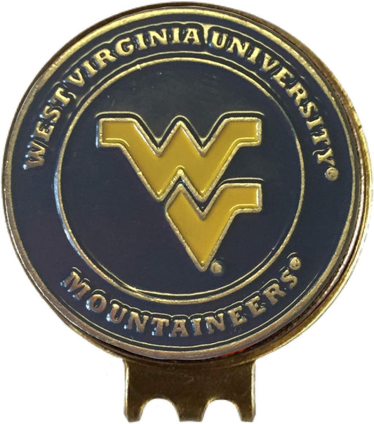 Magnetic Golf Hat Clip with 2 Double-Sided Golf Ball Markers – Easily Attaches to Golf Cap – Made of Stainless Steel & Ideal for Avid Golfers