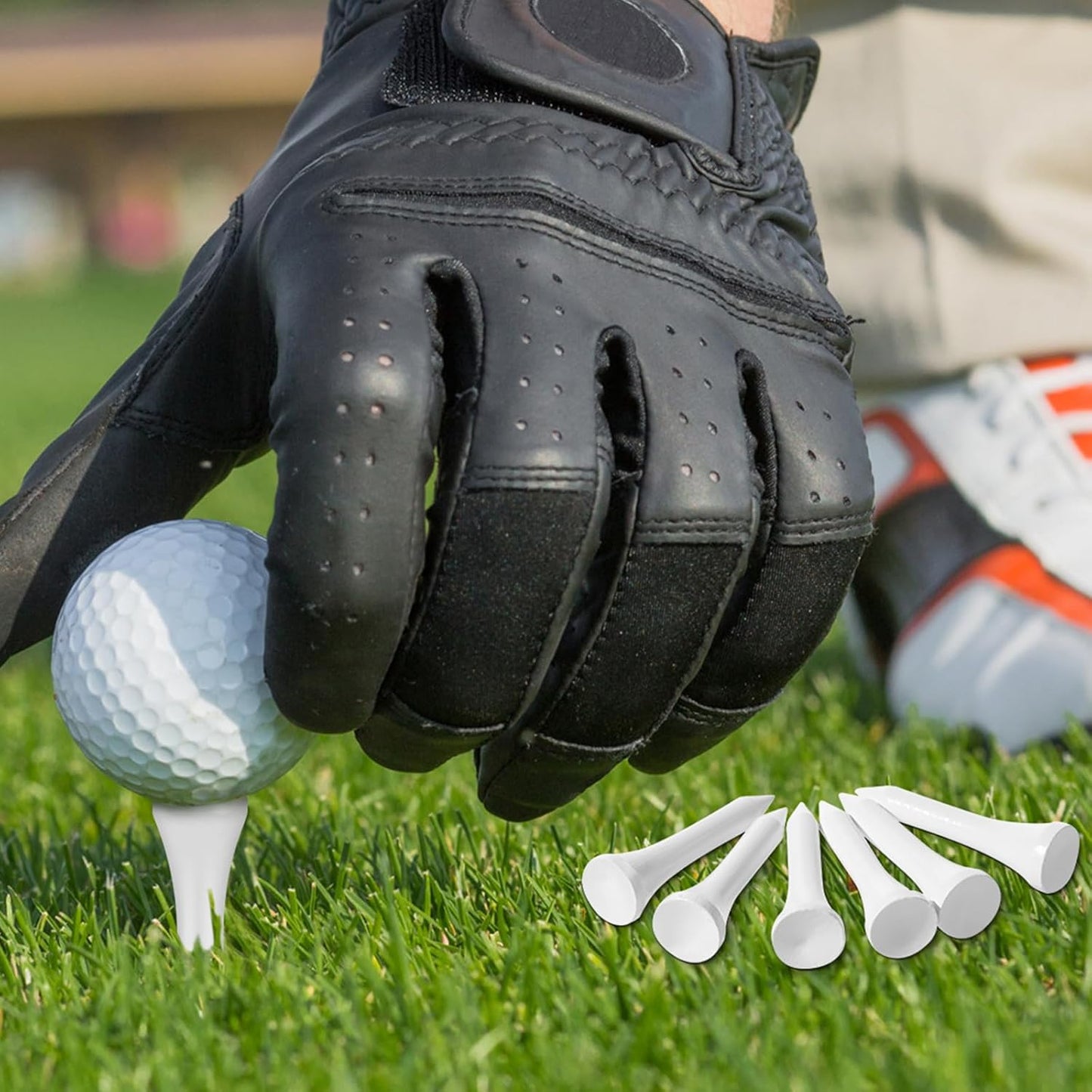 Mudder 600 Pack Golf Tees Bulk Wooden Golf Tees Wood for Men Balls Accessories