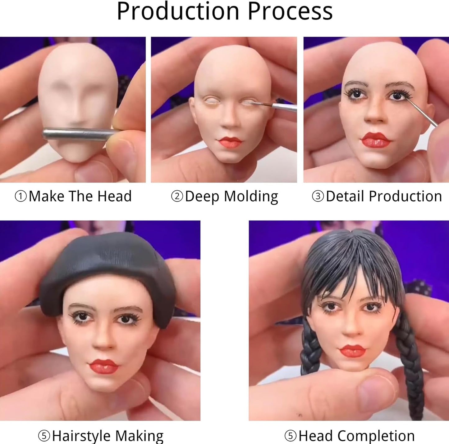 Stylishbobblehead Customized Bobblehead Dolls, Golf Handmade Personalized Sculpture Gifts for Men, Boyfriends, Husbands, Office Colleagues or Bosses