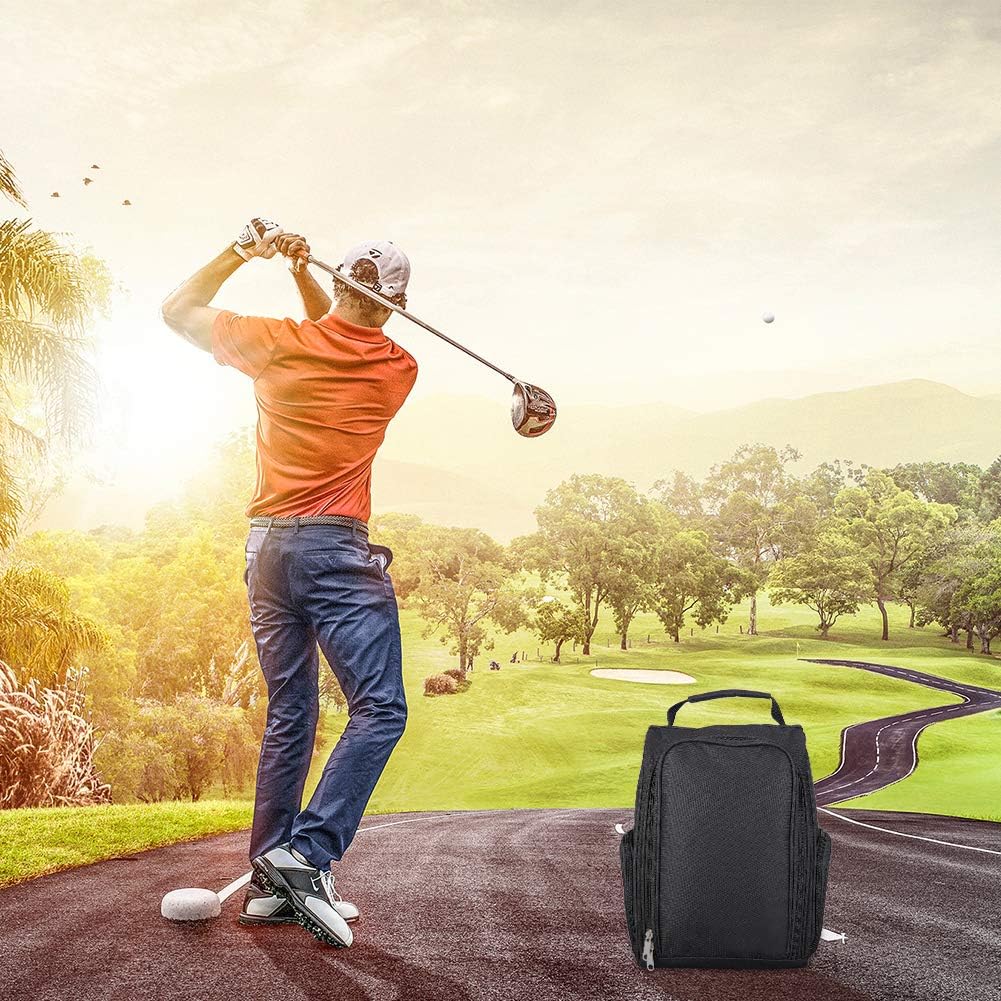 Golf Shoes Bag for Men Sport Bag - Travel Shoes Case Carry Tote Bag for Sport Golf Tennis and Other Accessories