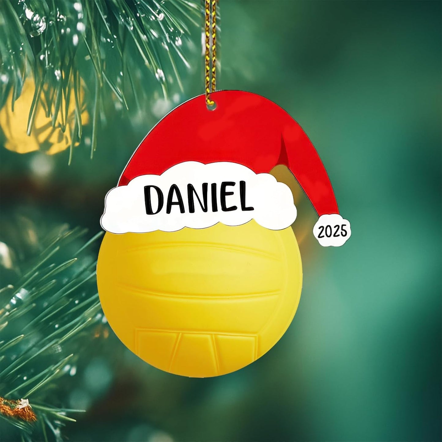 Personalized Spikeball Christmas Ornament 2025, Custom Spikeball Ornaments with Name, Team Ornament, Custom Coach Gifts, Christmas Tree Decorations, Gifts for Sports Lovers Boys, Xmas Gift 2025