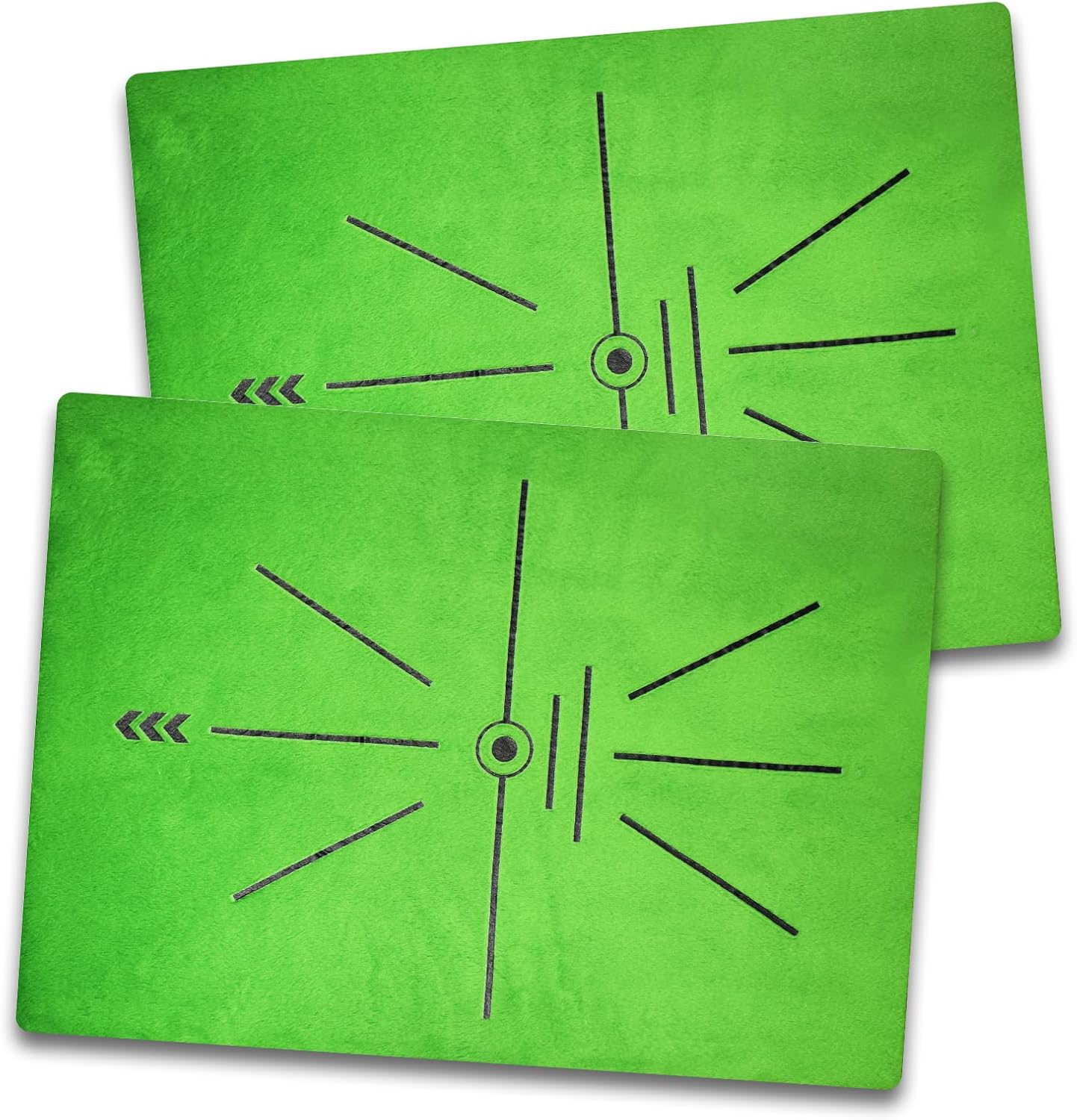 Golf Hitting Mat, Golf Training Mat for Swing Path Feedback Detection Batting,Extra Replaceable Golf Practice Mat 16"x12", Golf Gifts for Men Women for Home Indoor Outdoor