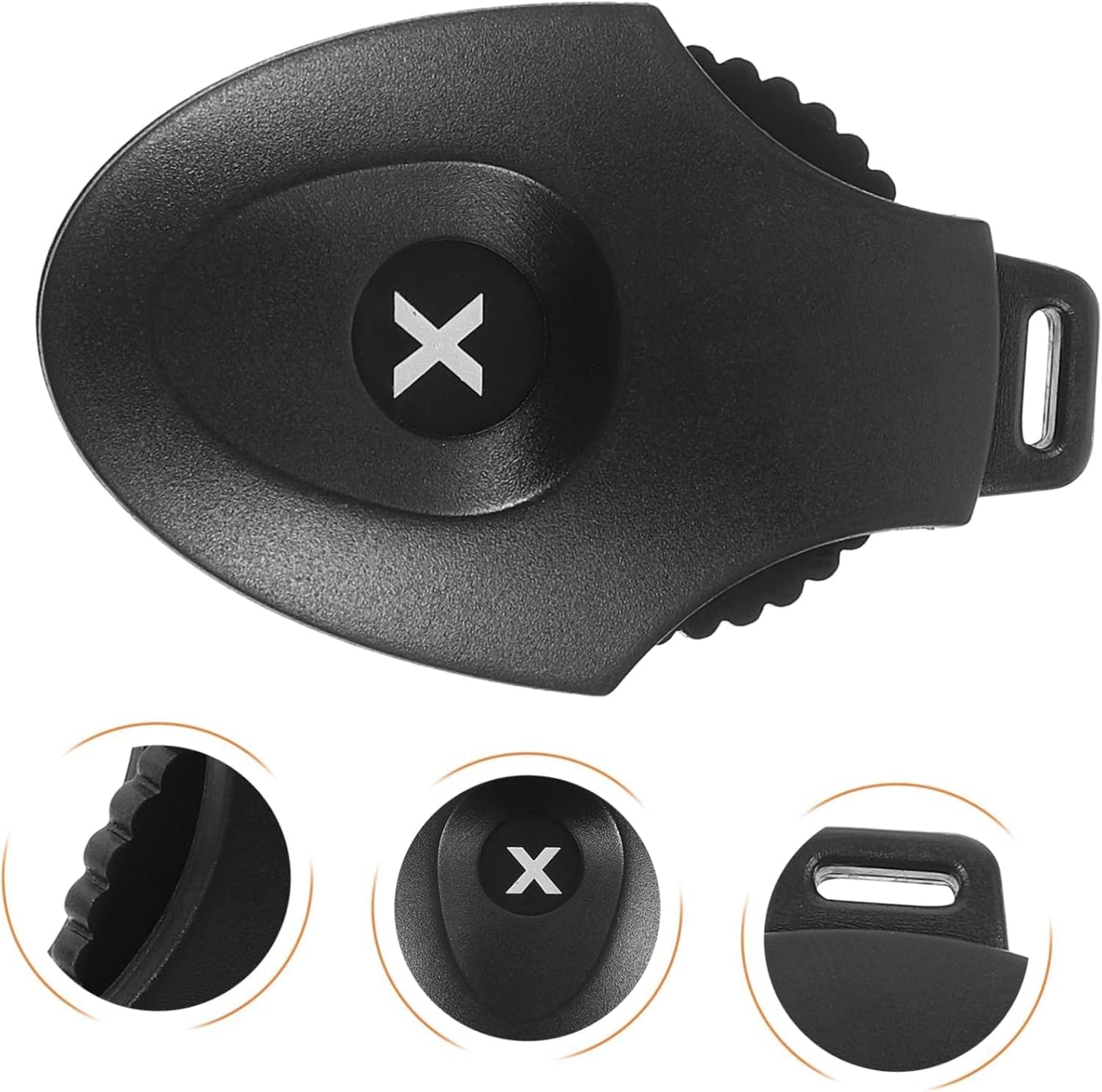 Compact Golf Stroke Counter - Lightweight Mini Golf Scoring Device with Reset, Easy Attachment for Gloves or Bags, Portable Golfing Scorekeeper, Perfect for Tracking Scores on The Course