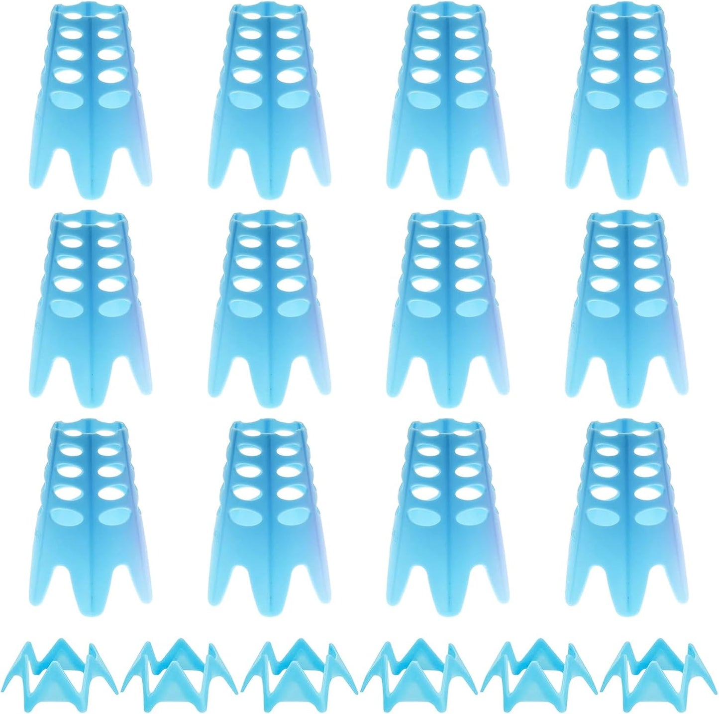 Golf Simulator Tees, Plastic Indoor Golf Mat Tees Practice Turf and Driving Range Winter Golf Tees (18 Pcs)