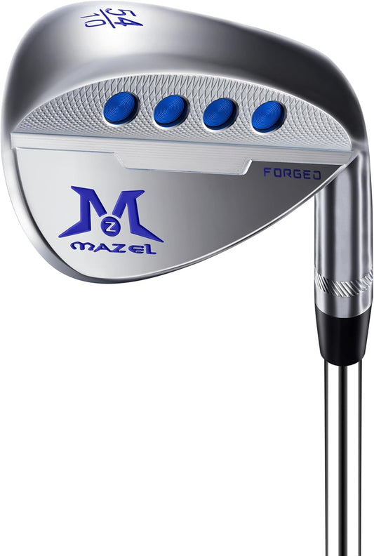 MAZEL Forged Golf Sand Wedge,Gap Wedge,Lob Wedge for Men,48/52/54/56/58/60 Degree Individual Golf Wedge,Milled Face for More Spin,Right Hand