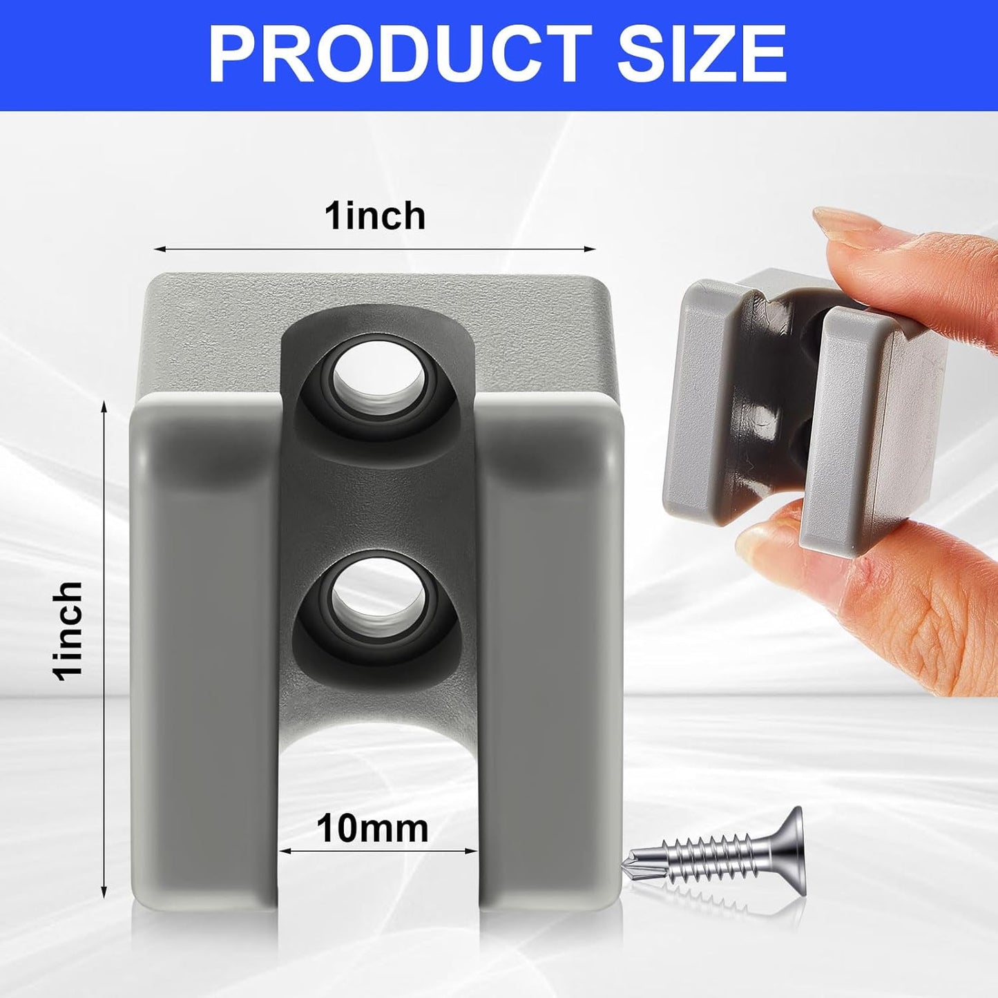 Deekin 30 Pcs Golf Club Hanger Holder Golf Club Wall Mount Rack Storage Organizer for Garage Hanger with 60 Pcs Screws for Wall Display, Grip up Type