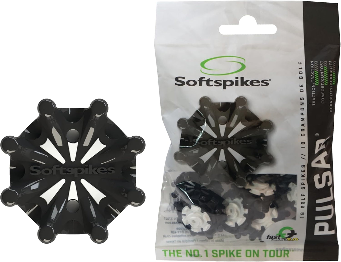 Softspikes Pulsar Fast Twist 3.0 Golf Cleat - 18 Count