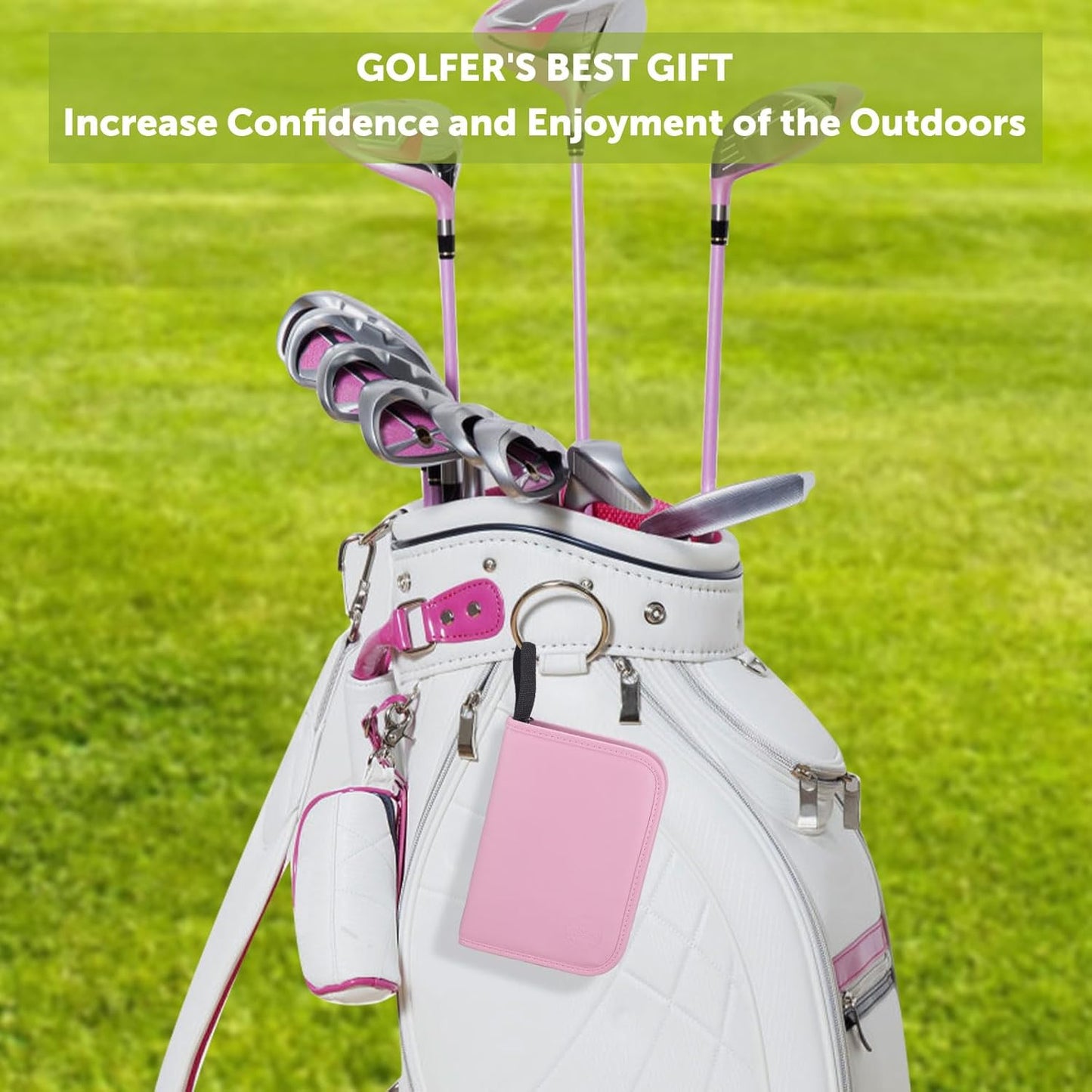 Golf Gifts for Men and Women,Golf Accessories Set with Hi-End Case,Golf Balls,Golf Tees,Golf Multifunctional Divot Tool,Rangefinder Golf Brush,Golf Scorer，Golf Ball Clamp