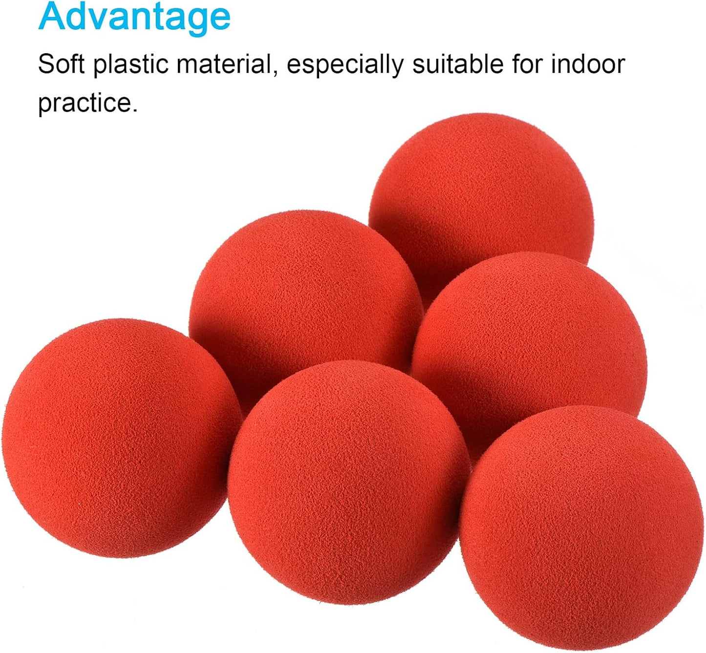PATIKIL Golf Foam Balls, Pack Sponge Exercise Flight Swing Practice for Indoor Training