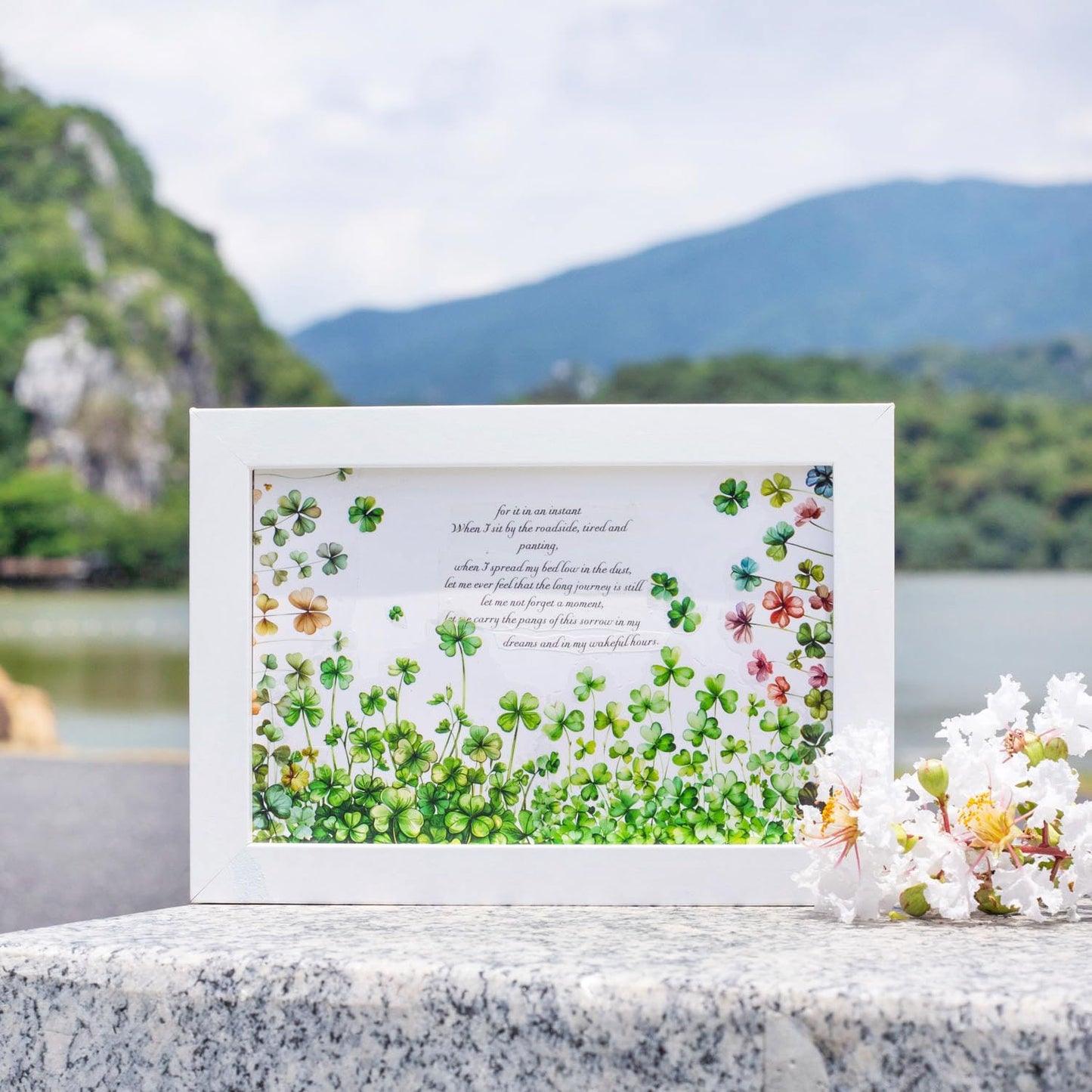 AurriiLeaf Viewing Flowers PET Sticker Set, 120PCS Floral Ephemera for Scrapbooking, Journaling, Crafting, DIY Projects, Diaries, and Art Supplies