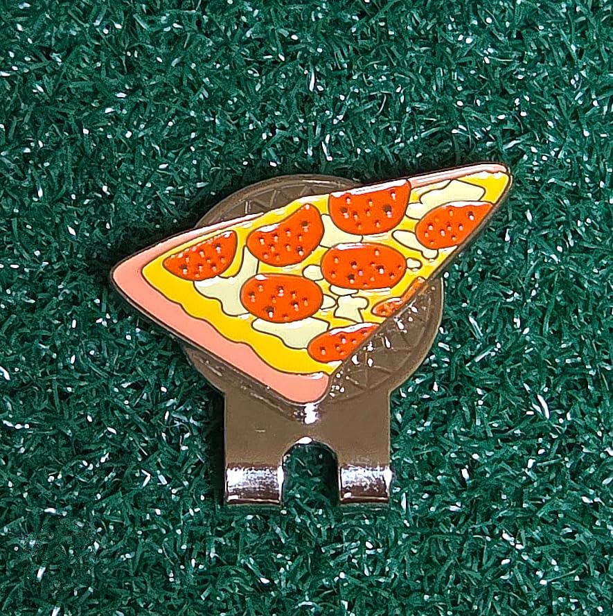 Funny & Unique Golf Ball Markers with Hat Clip – Food & Fun Icons – Perfect Golf Accessories & Gifts