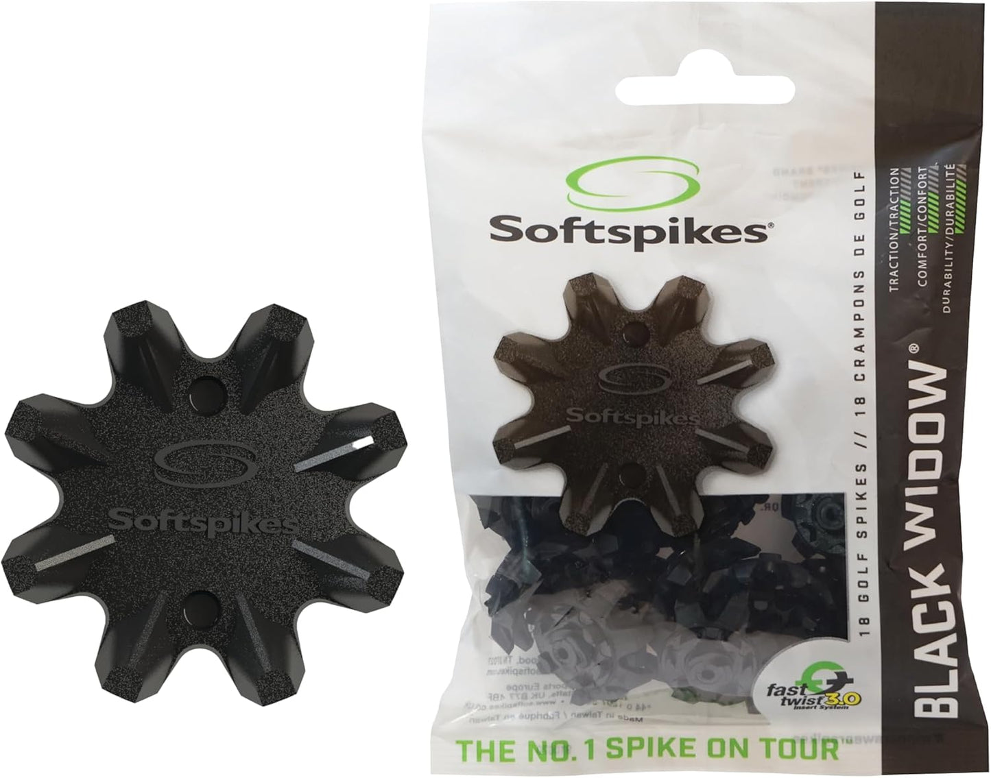 Softspikes Black Widow Golf Cleat