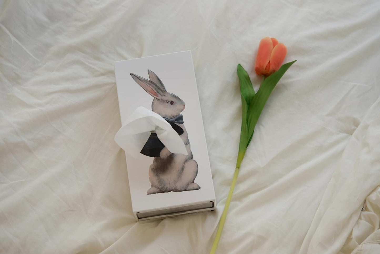 Magic Rabbit Tissue Box - Whimsical Magician Hat Illusion Design from The Creators of Flying Skirt®, Resin Pop Art, Weighted Metal Base, Premium Gifts & Novelty Home Decor by Spextrum