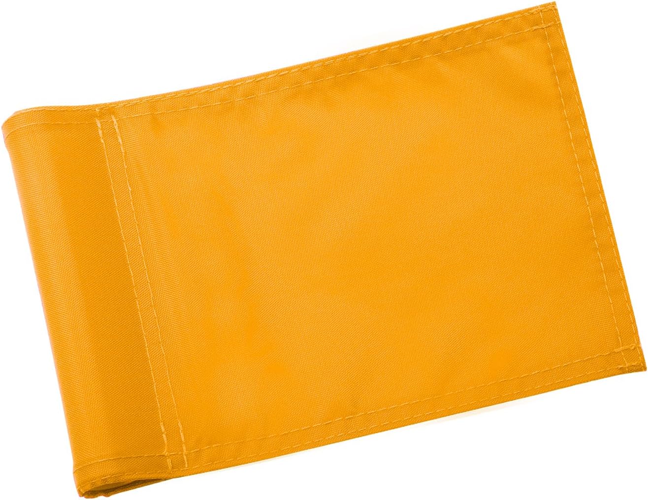 KINGTOP Solid Golf Flag All 8x6 Inch - 420D Nylon, Tube Inserted - Mini Putting Green Flags for Backyard Practice