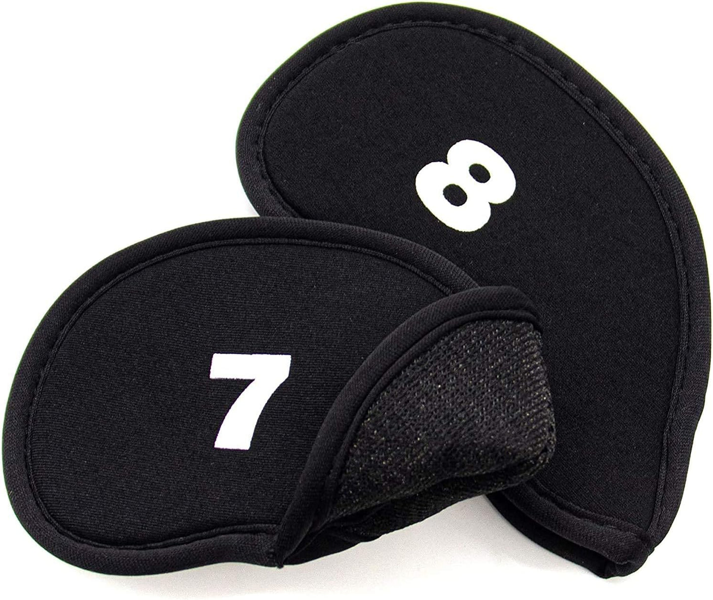 AUEAR, 11 Pack Golf Head Covers Neoprene Iron Putter Headcovers Set Fit All Brands