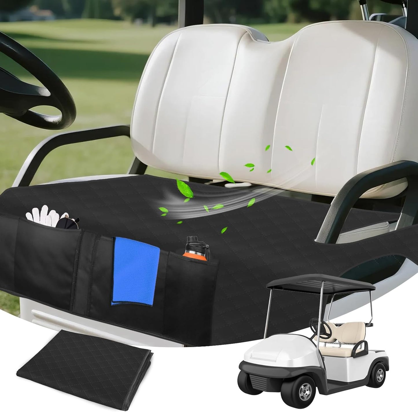 Golf Club Cleaning Kit with Golf Club Cleaner with Water Golf Towel Divot Repair Tool Groove Sharpener Golf Ball Alignment Kit Complete Golf Cleaning Kit Golf Accessories for Women Men