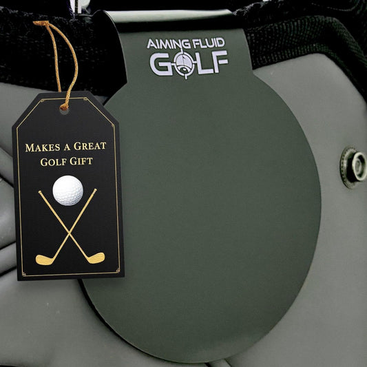 Magnetic Golf Bag Landing Pad – Magnetic Plate with Strong Attachment for an Easy Grab-and-Go Tool, Includes Gear Utility Pouch, Accessory Holder, Ideal Gift for All Golfers—Black