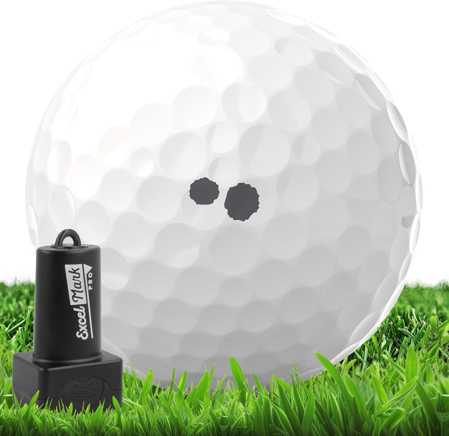 ExcelMark Pro Golf Ball Stamp - Easy Ball Identification - Choose from 25+ Styles and 4 Colors!