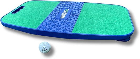 Power Shift Board Golf Training Aid - Innovative Golf Balance Board Designed To Teach Proper Weight Distribution In The Golf Swing, For More Power And Distance! Golf Swing Board With Noise Feedback!