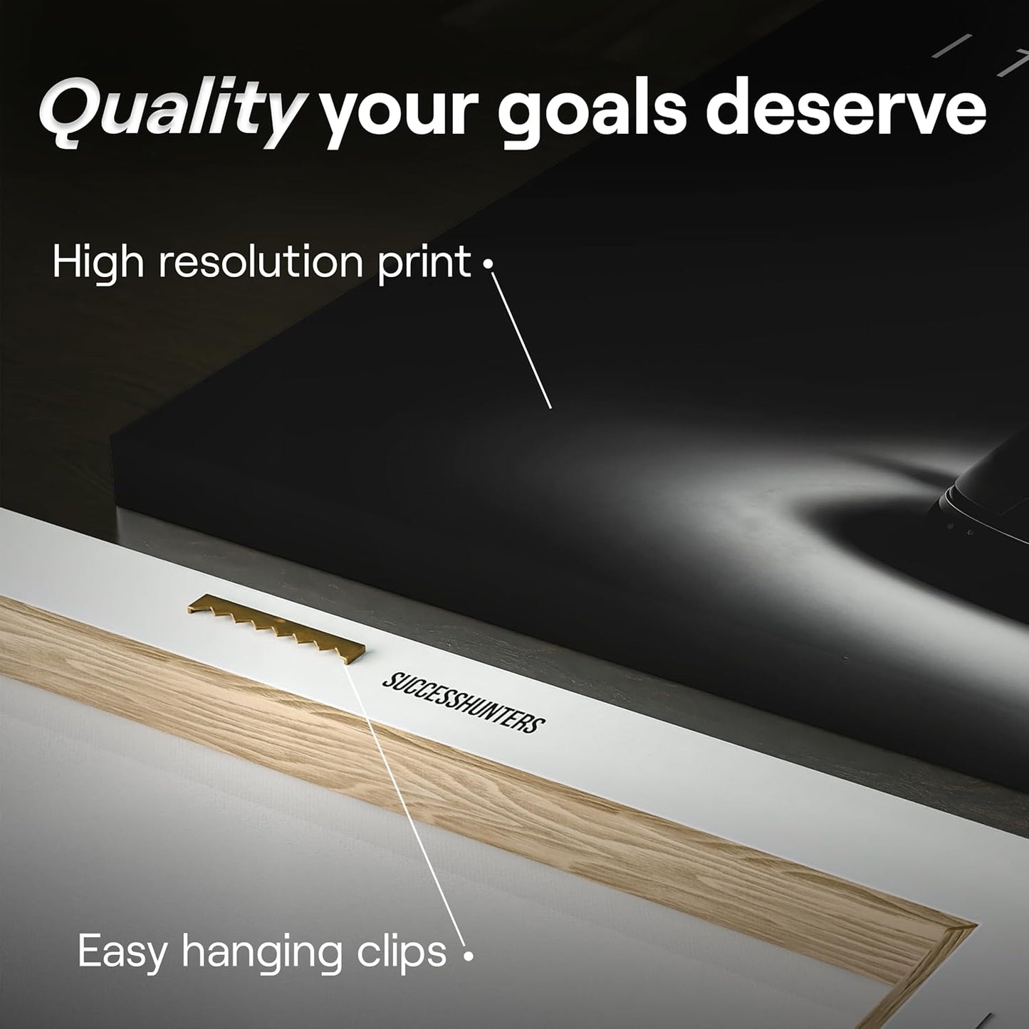 Motivational Wall Art for Office, Super Car Art Canvas, Inspirational Automotive Decor for Porsche Taycan Turbo S Sportscar Lovers, Motivational Wall Decor for Home, Car Poster (15" x 30" in)