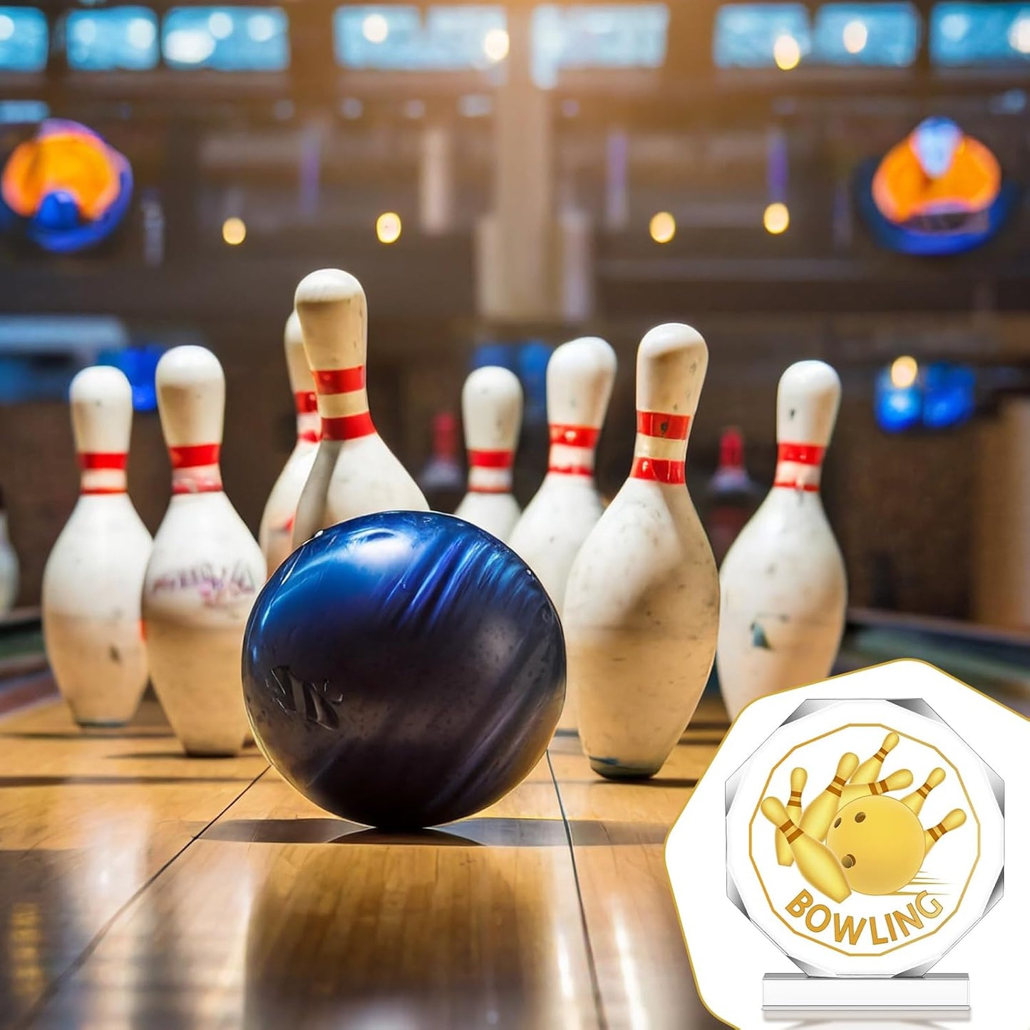 6 Pack Sports Trophy Acrylic Award Medals 4.72 x 4.72 Inch Sports Contest Trophies Bulk Plaques Team Prize Gift Trophies for Competition