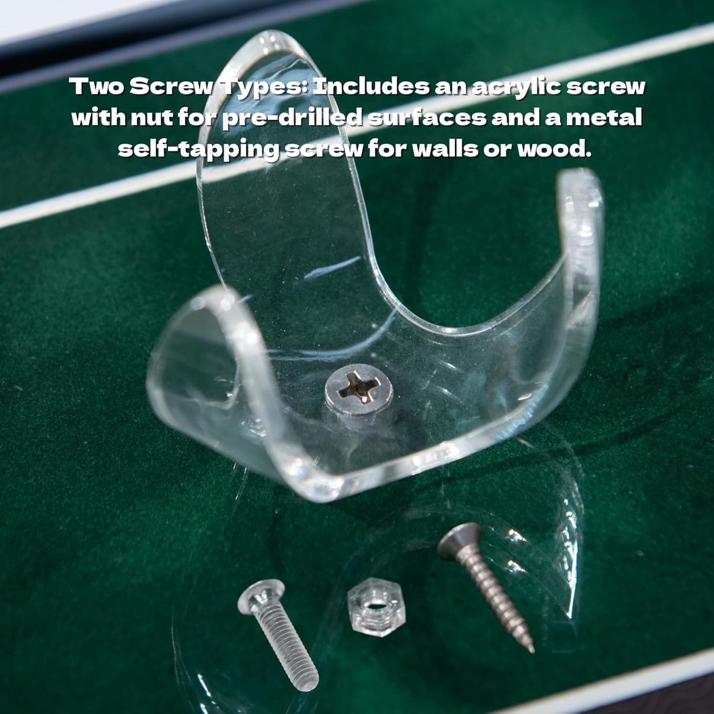 Golf Ball Wall Mount Display,Wall Holder Claw for Single Golf Balls ,Securely Mounts on Any Surface with Screws to Display Birdie, Eagle, Perfect Shot Milestone Balls | Golf Decor & Storage