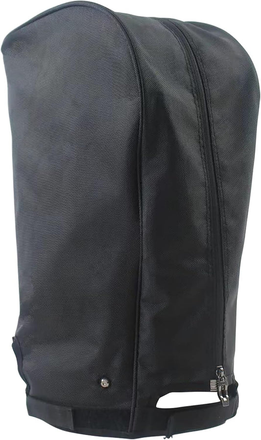 Golf Bag Cover Rain Hood Waterproof, Rain Cape for Golf Bags fit Almost All Tour Bags Golf Bags or Carry Cart for Mens Women Golfer (Black)