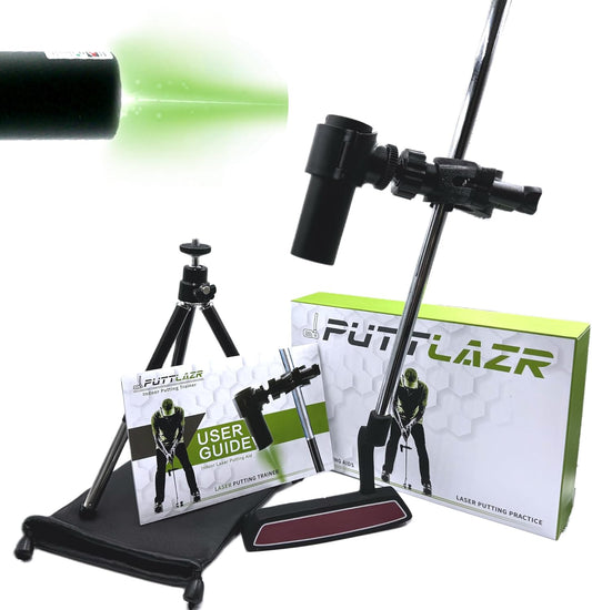 Green Line Indoor Golf Putting Trainer - Perfect Alignment Tool for Men, Golf Accessories