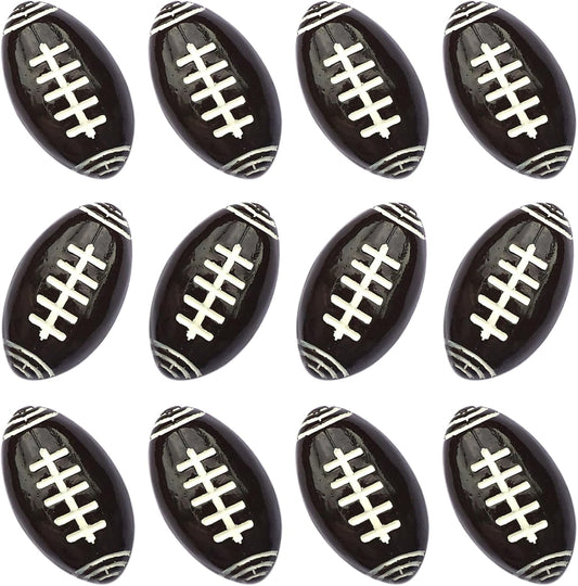 KEYDUACU 12Pcs Strong Ball Magnets,3D Football Sports Craft Decoration Magnet,Strong Fridge Magnets for Kitchen, School,Office Whiteboard, Cabinet and Dishwasher
