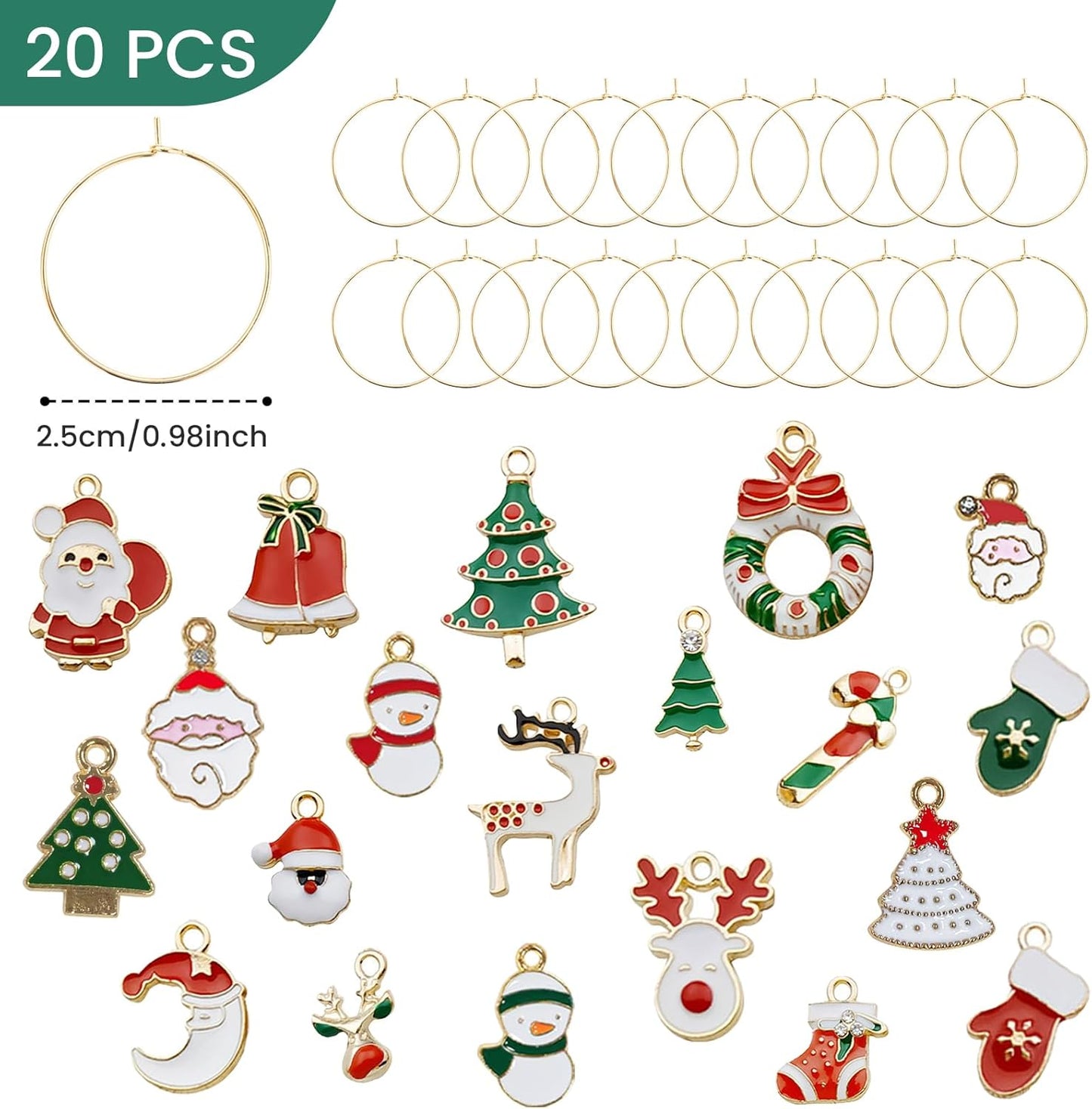 Wine Glass Charms Drink Identifiers Wine Charms For Stem Glasses Markers Glass Tags Travel Beach Themed Party Supplies