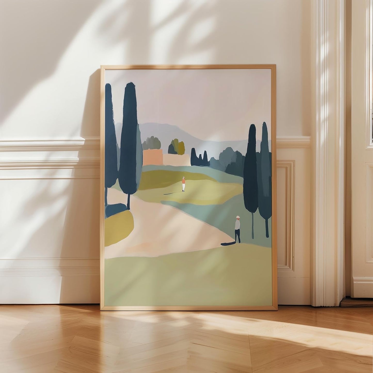 Golf Impressionist Art Print Posters - Premium Giclee Fine Art Prints - Sporty and Sophisticated Home Decor Posters, Golfer Art Prints for Home and Office Decor - Vintage Aesthetic, Ready to Frame