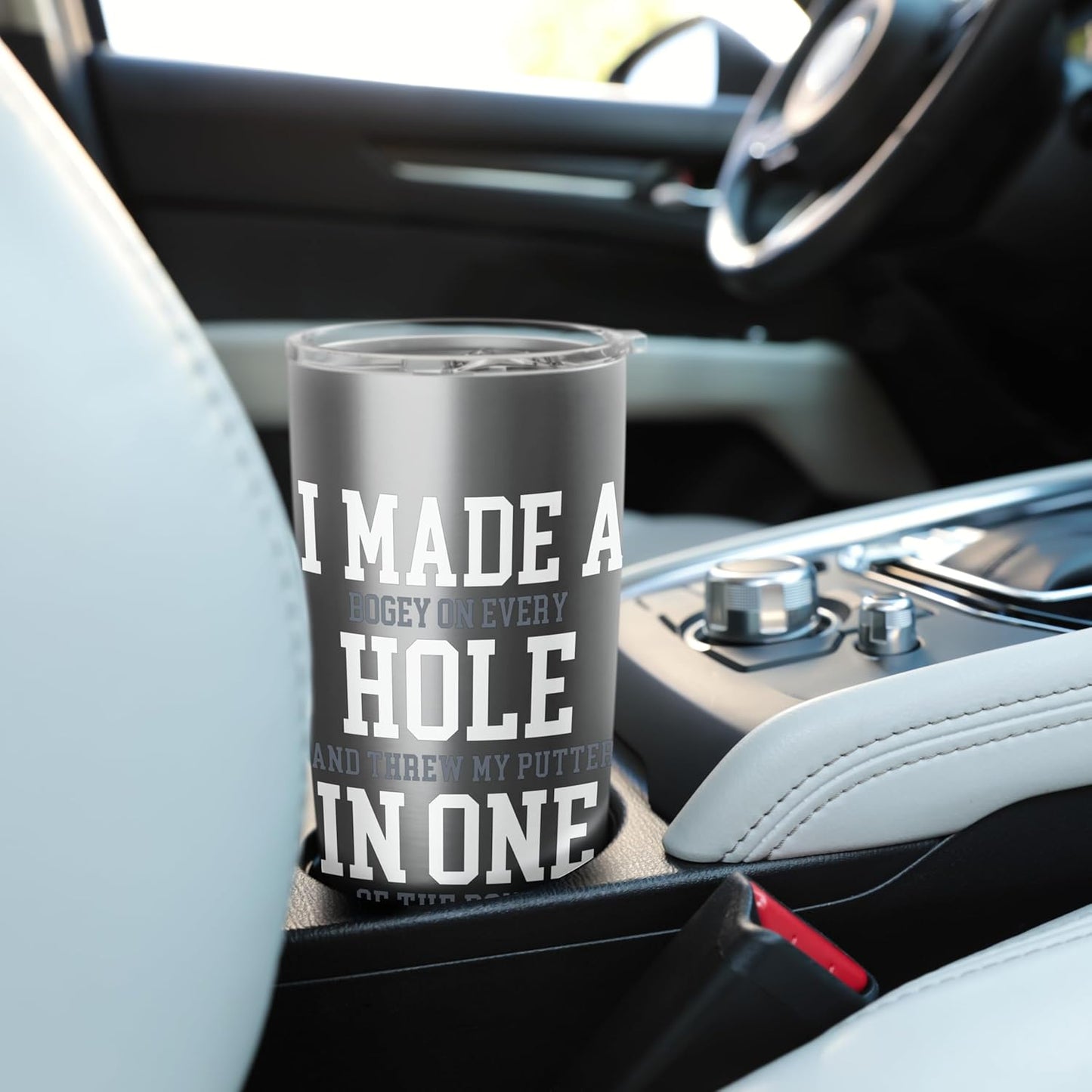 I Made A Hole In One Joke - Golfer Golf Lover Golfing Stainless Steel Insulated Tumbler