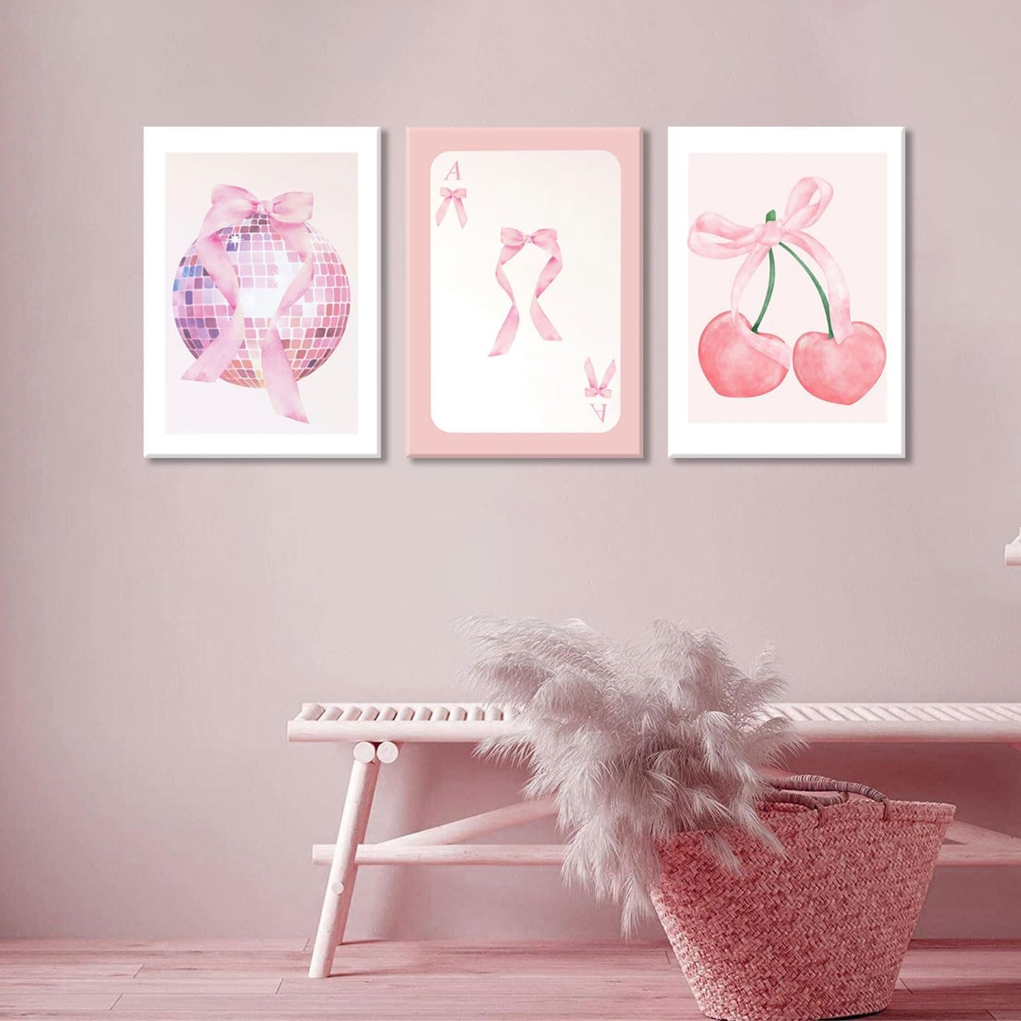 MTFBWY 3Pcs Framed Canvas Wall Art 12x16in Canvas