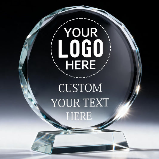 Personalized Trophy Award - Custom Crystal Awards and Trophies - Plaques Personalized Engraved - Thank You Gifts - Employee Appreciation Gifts for Cowokers, Recognition, Sports