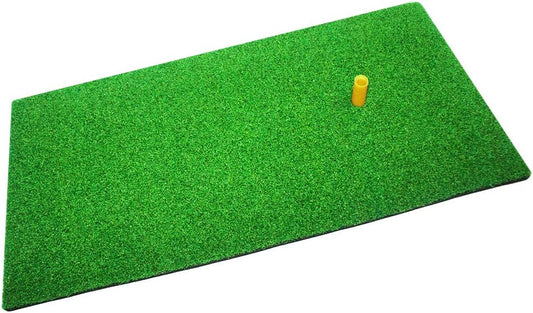 Golf Mat| Artificial Turf, Foam Bottom Golf Hitting Mat| Outdoor and Indoor Practice Golf Mat with Rubber tee for Swing and Chipping Practice