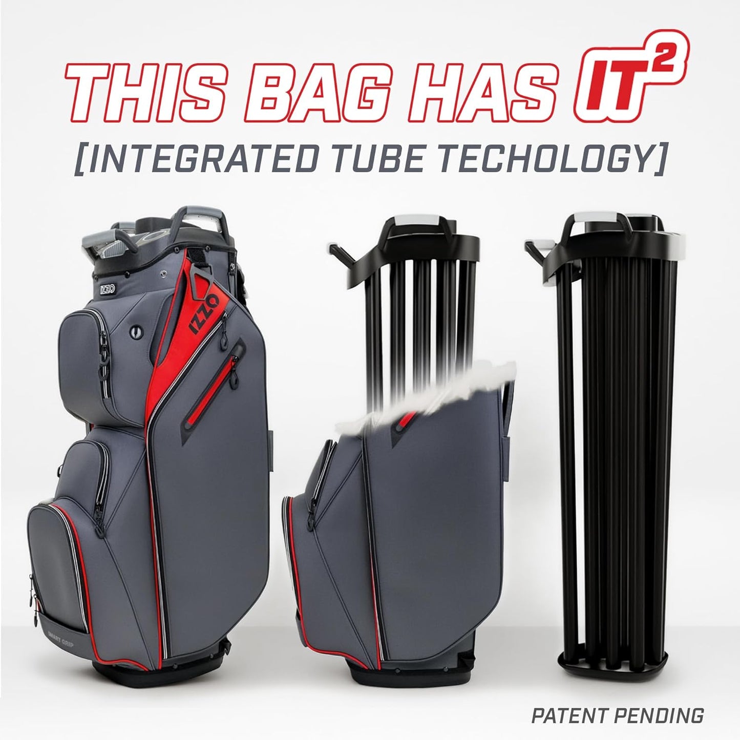 Izzo Ultimate Organizer Golf Cart Bag