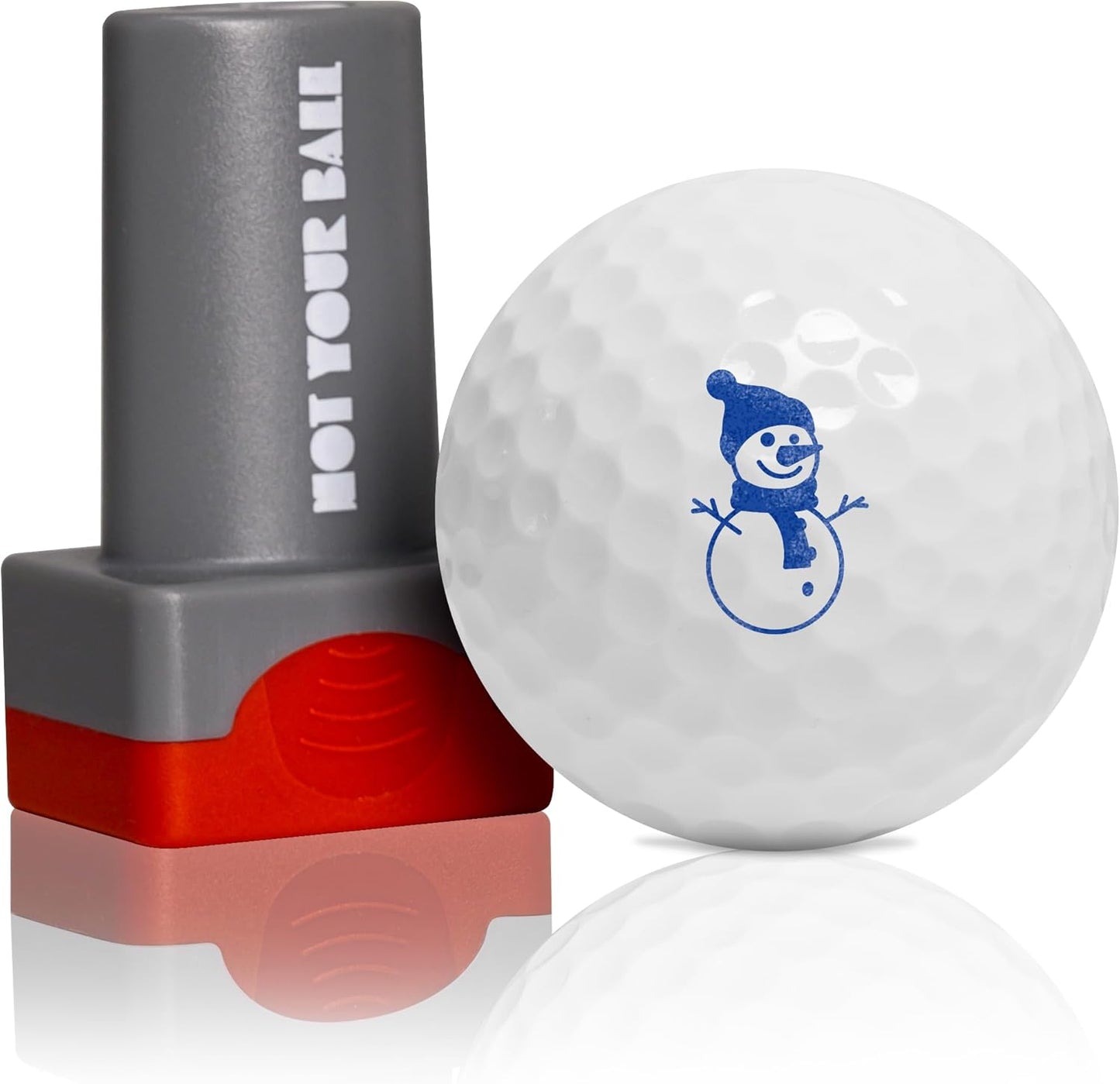 ZEETY Golf Ball Stamp, Golf Ball Stamper, Self-Inking Golf Ball Stamp Marker to Identify Golf Balls, Golf Gifts Golf Accessories for Men and Women Golfers