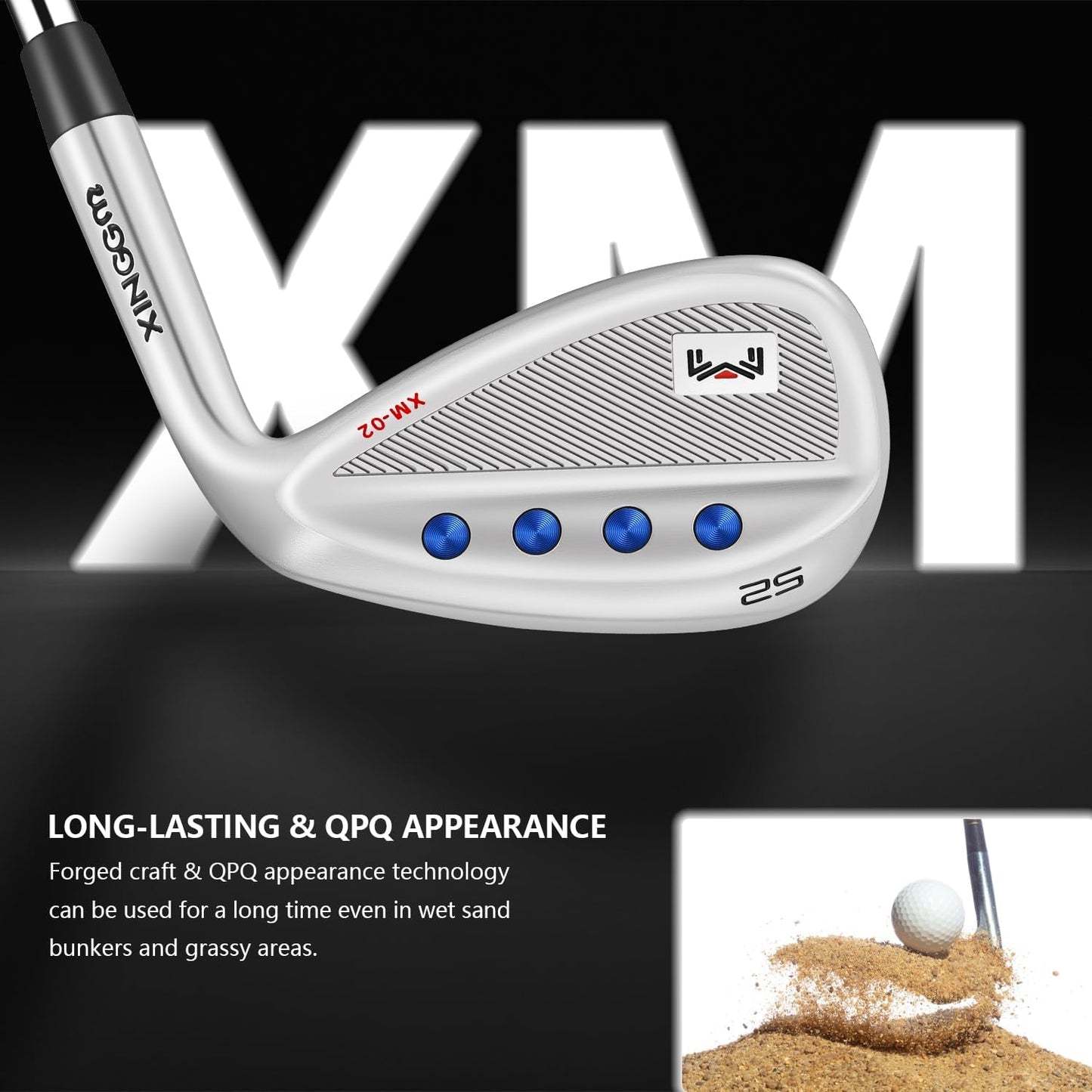 Forged Golf Wedge Set for Men or Individual 48/50/52/54/56/58/60 Degree Gap Wedge Sand Wedge for Men Right Hand,Milled Face for More Spin