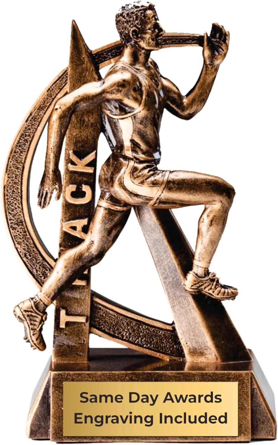 Sports Trophy – Ultra Action 6.5 Inch Engraved Resin Award – Personalized Recognition for Kids Youth Teams Schools Adult Leagues Coaches and Achievement Awards