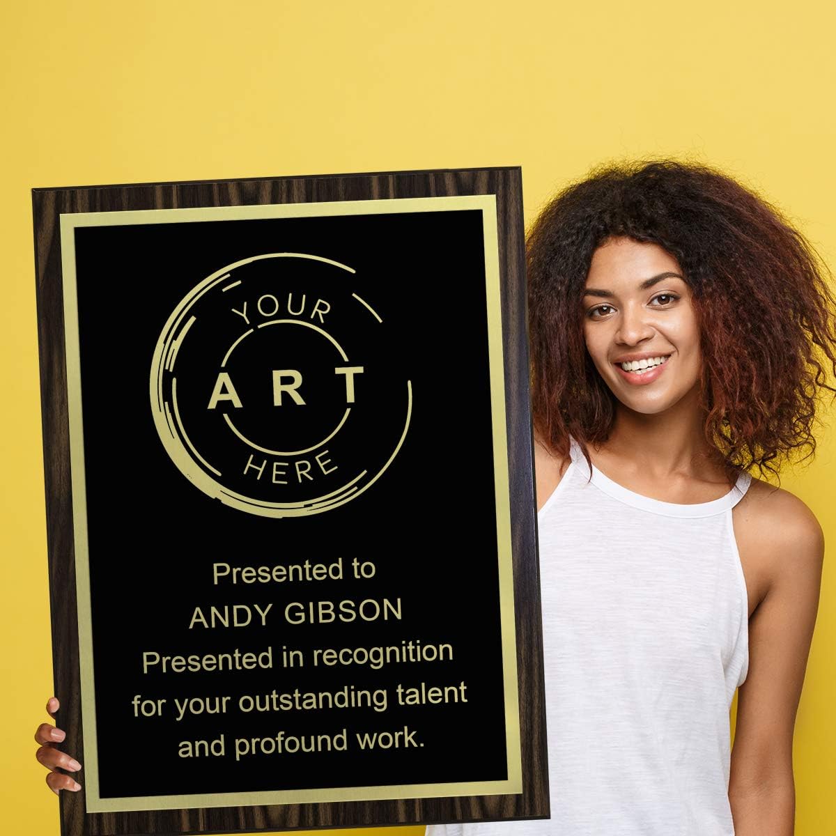 Personalized Engraved Plaques and Awards. Great for Retirement, Thank You, Military Recognition, Special Achievements, Memorials, Sports, School, and Corporate Awards