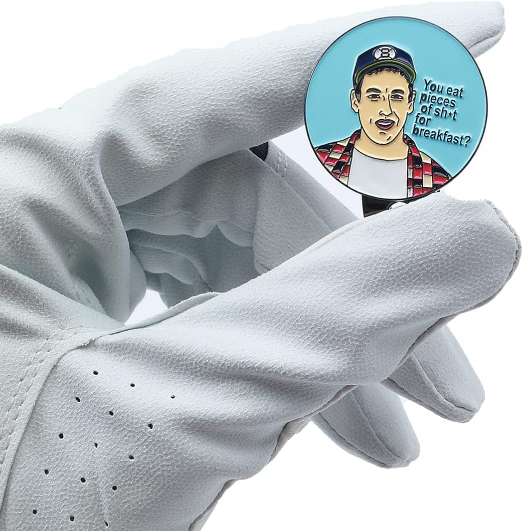 Golf Ball Marker with Magnetic Hat Clip - Funny Golf Gift